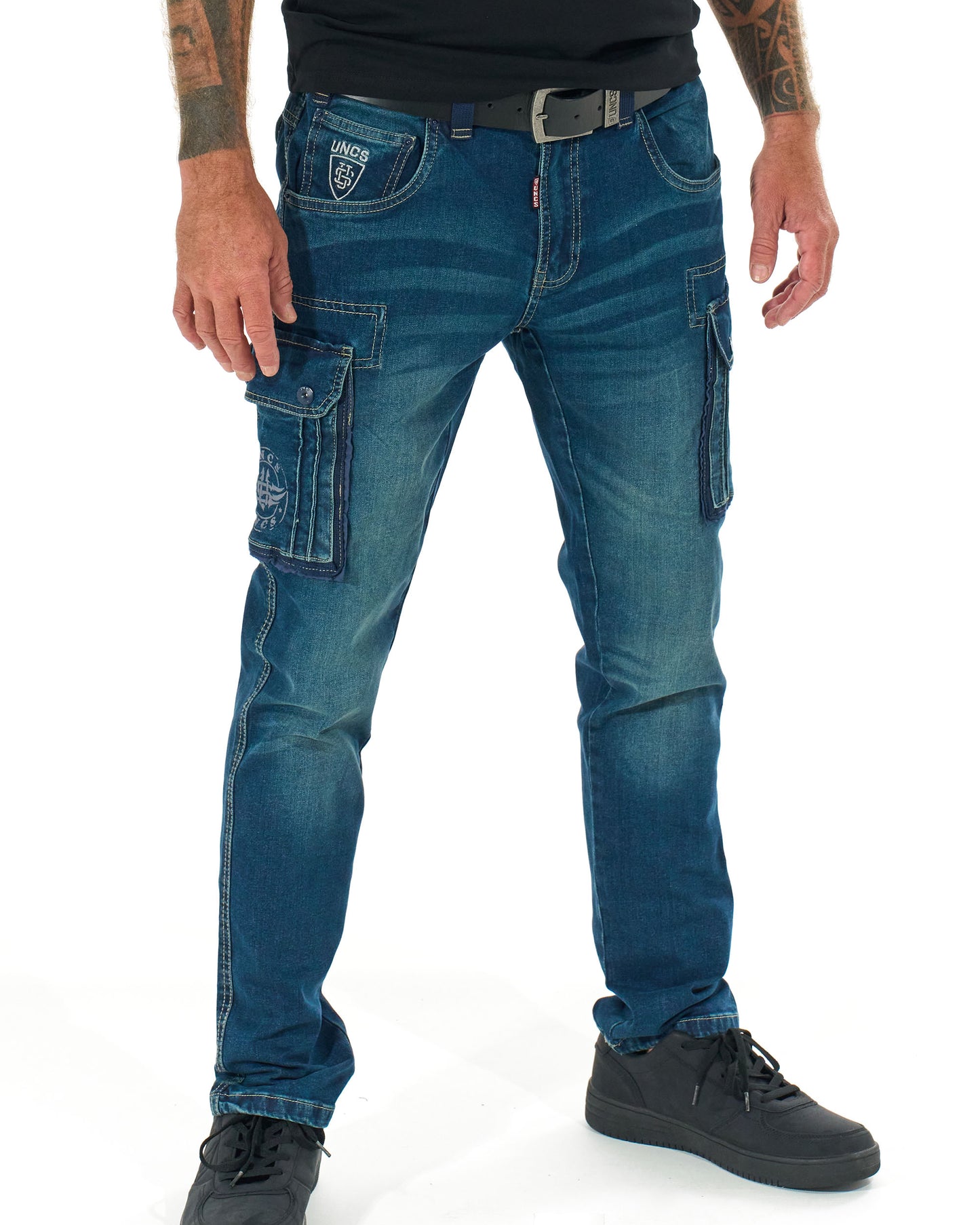 Pánské kalhoty KENNETH DENIM BLUE