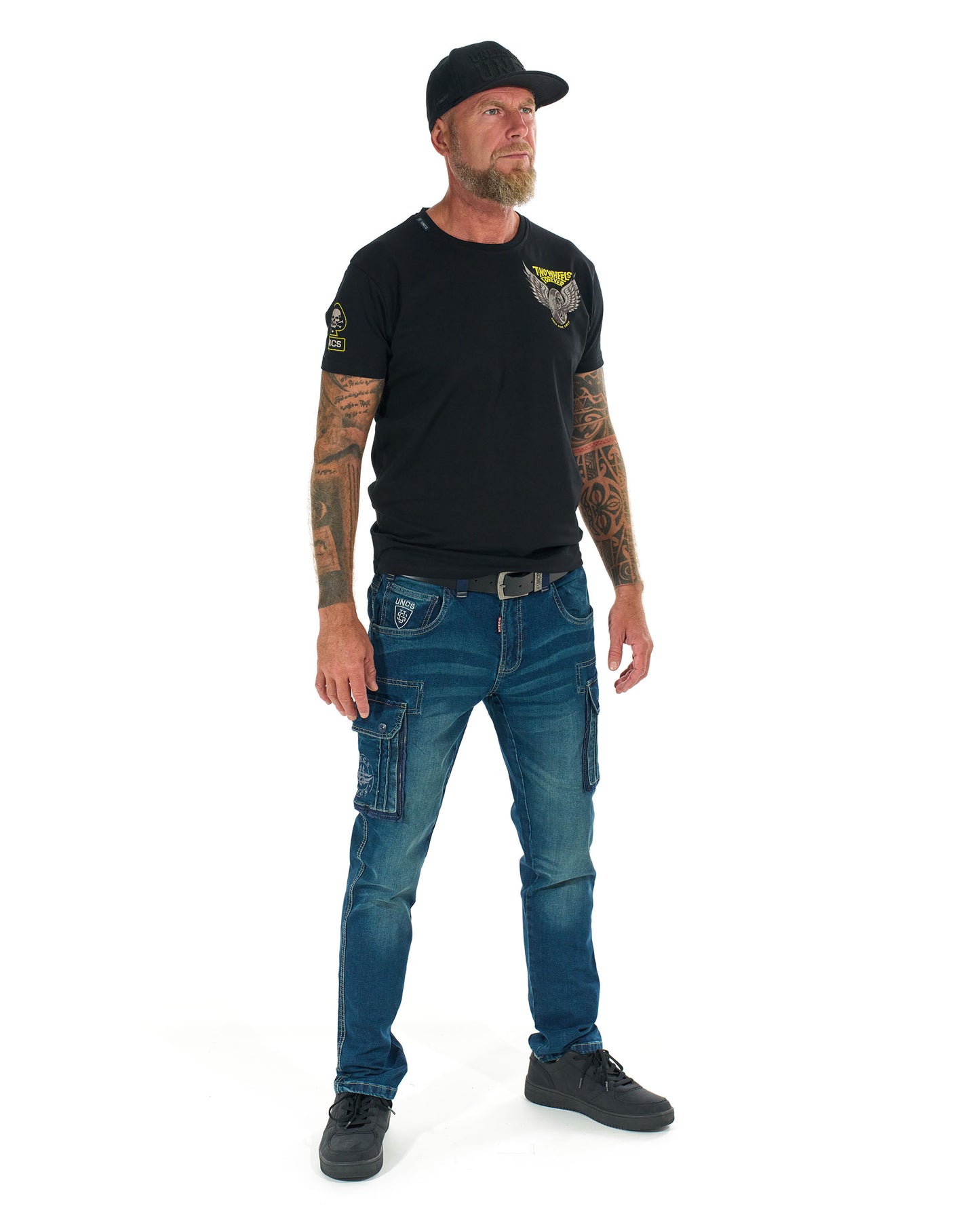 Pánské kalhoty KENNETH DENIM BLUE