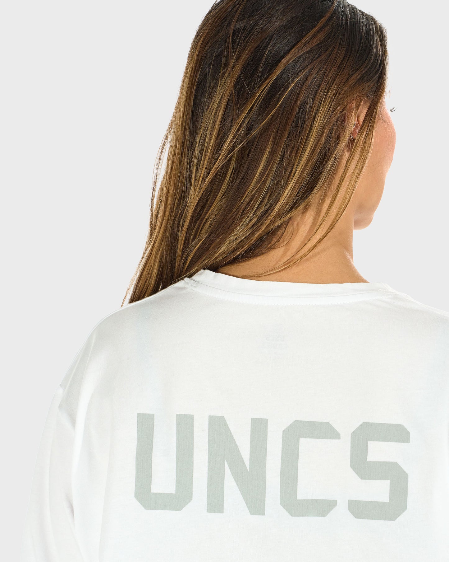 Dámské triko MISCHA LS (oversize) WHITE