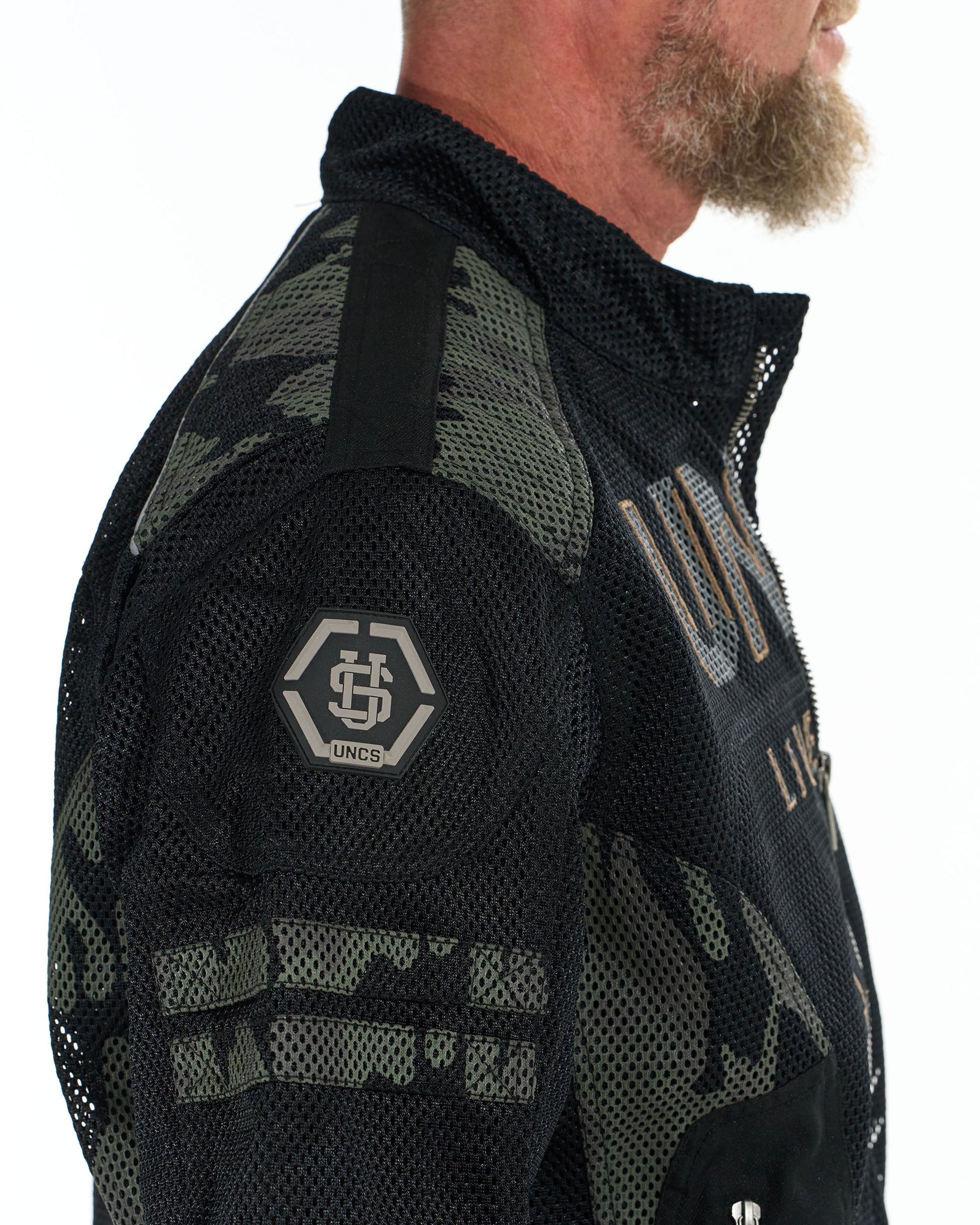 Pánská bunda MOTORCYCLE (WITH PRINT) BLACK