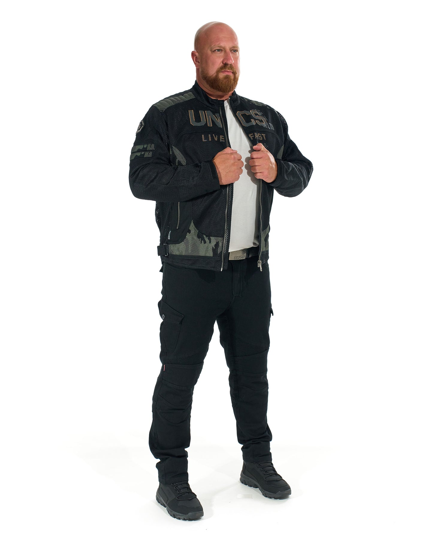 Pánská bunda MOTORCYCLE (bez potisku) BLACK