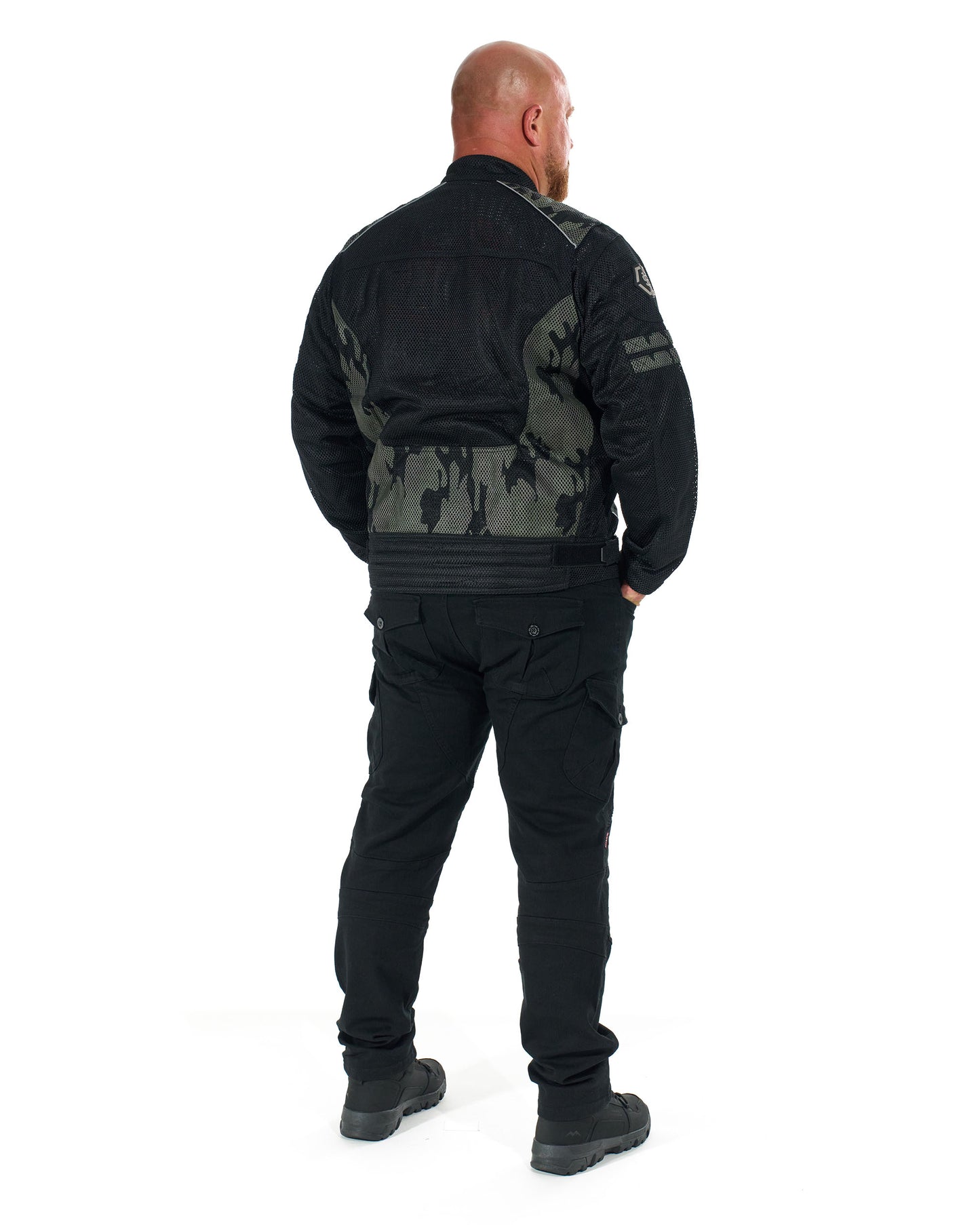 Pánská bunda MOTORCYCLE (bez potisku) BLACK