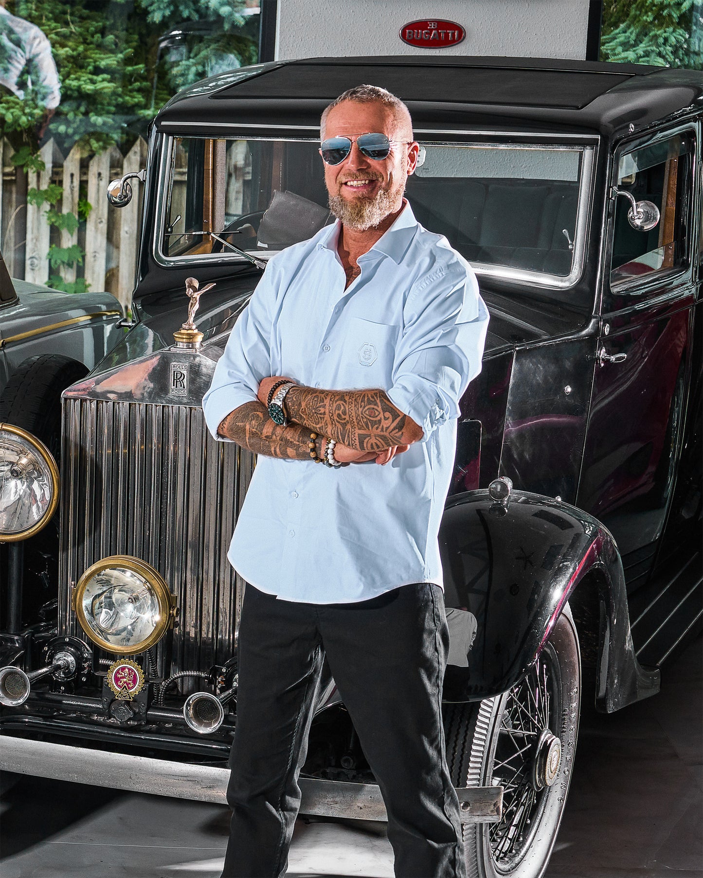 Pánská košile MONROE II BLUE