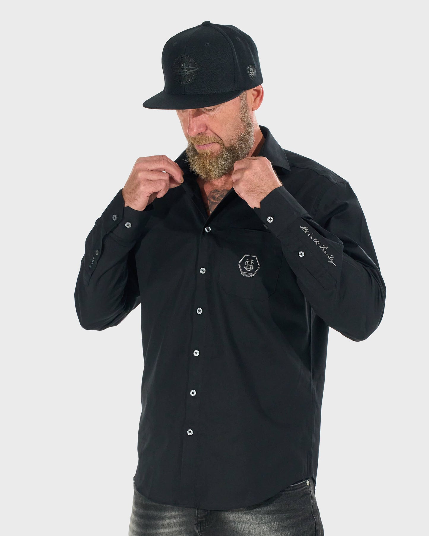 Pánská košile MONROE II BLACK