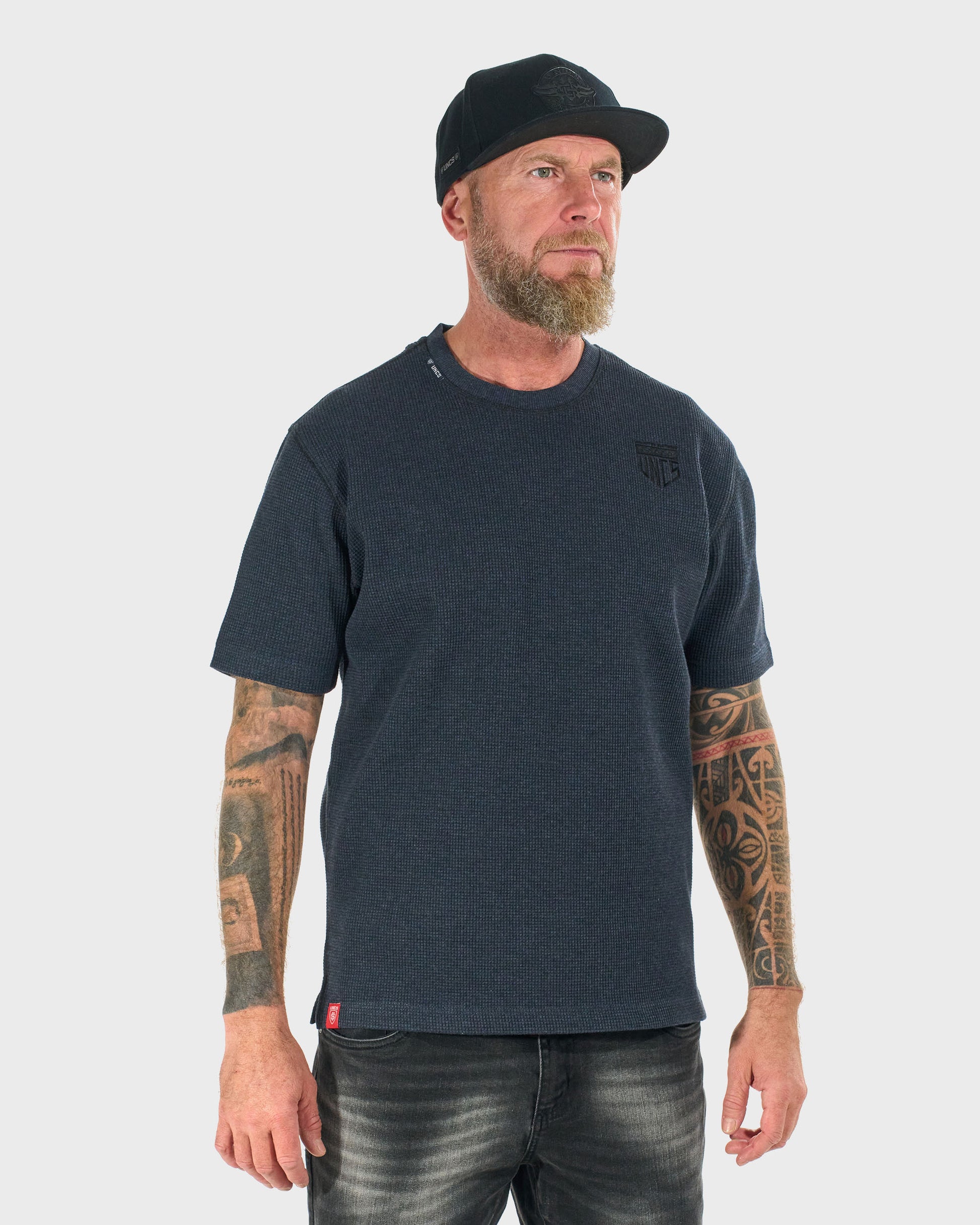 Pánské triko MARLOW II BLUE/GREY