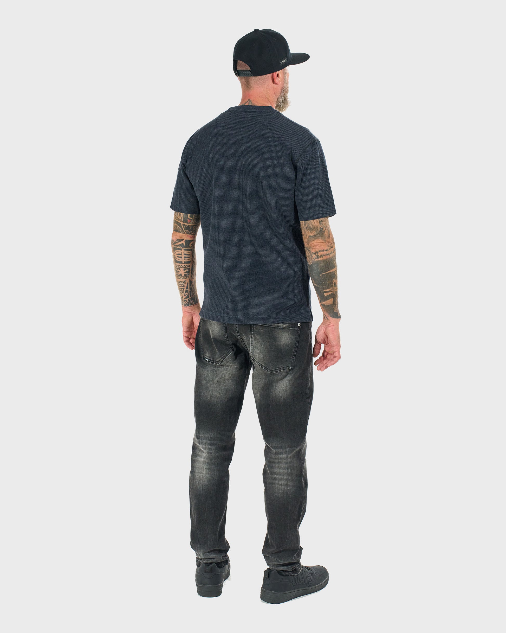 Pánské triko MARLOW II BLUE/GREY