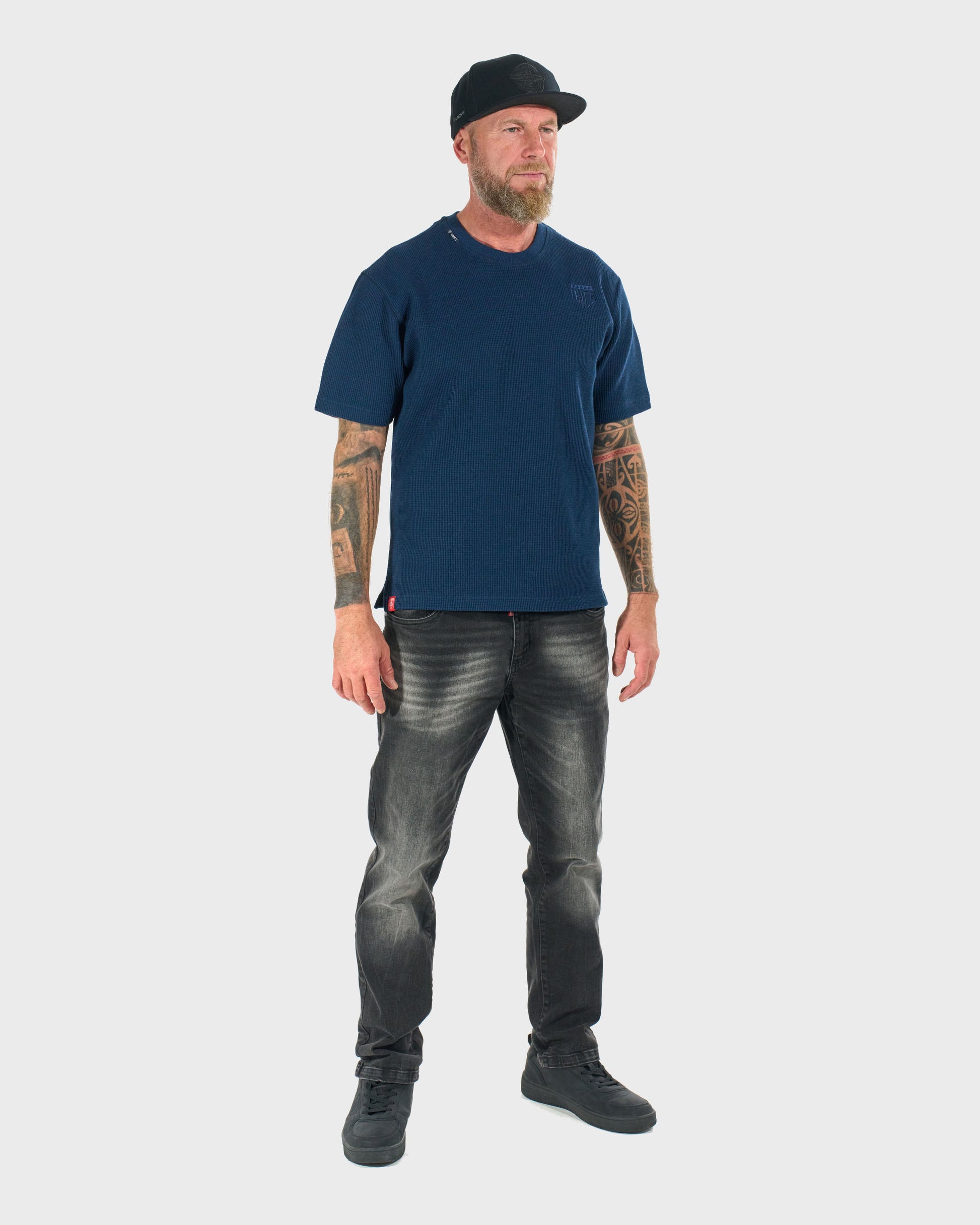 Pánské triko MARLOW II NAVY BLUE