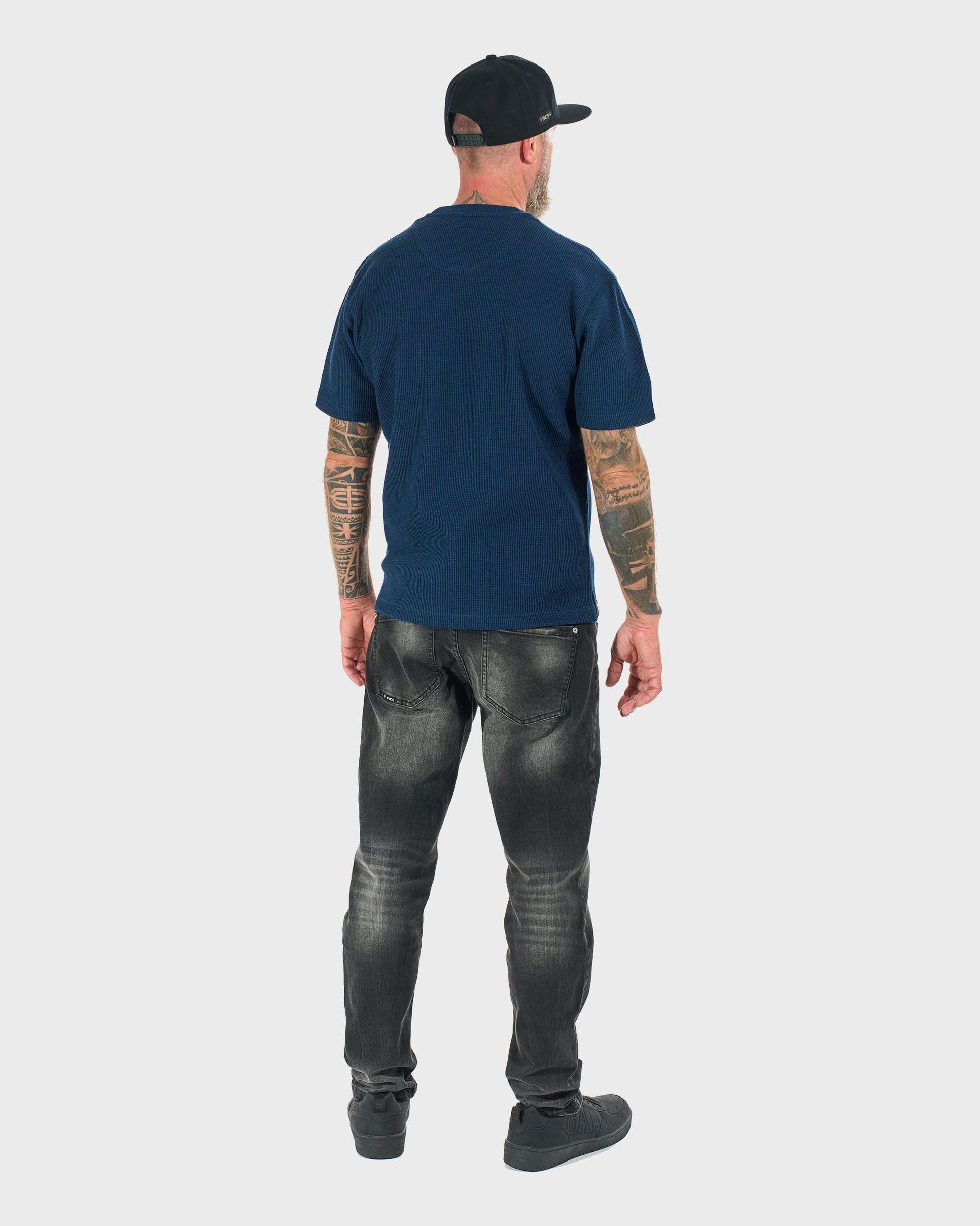 Pánské triko MARLOW II NAVY BLUE