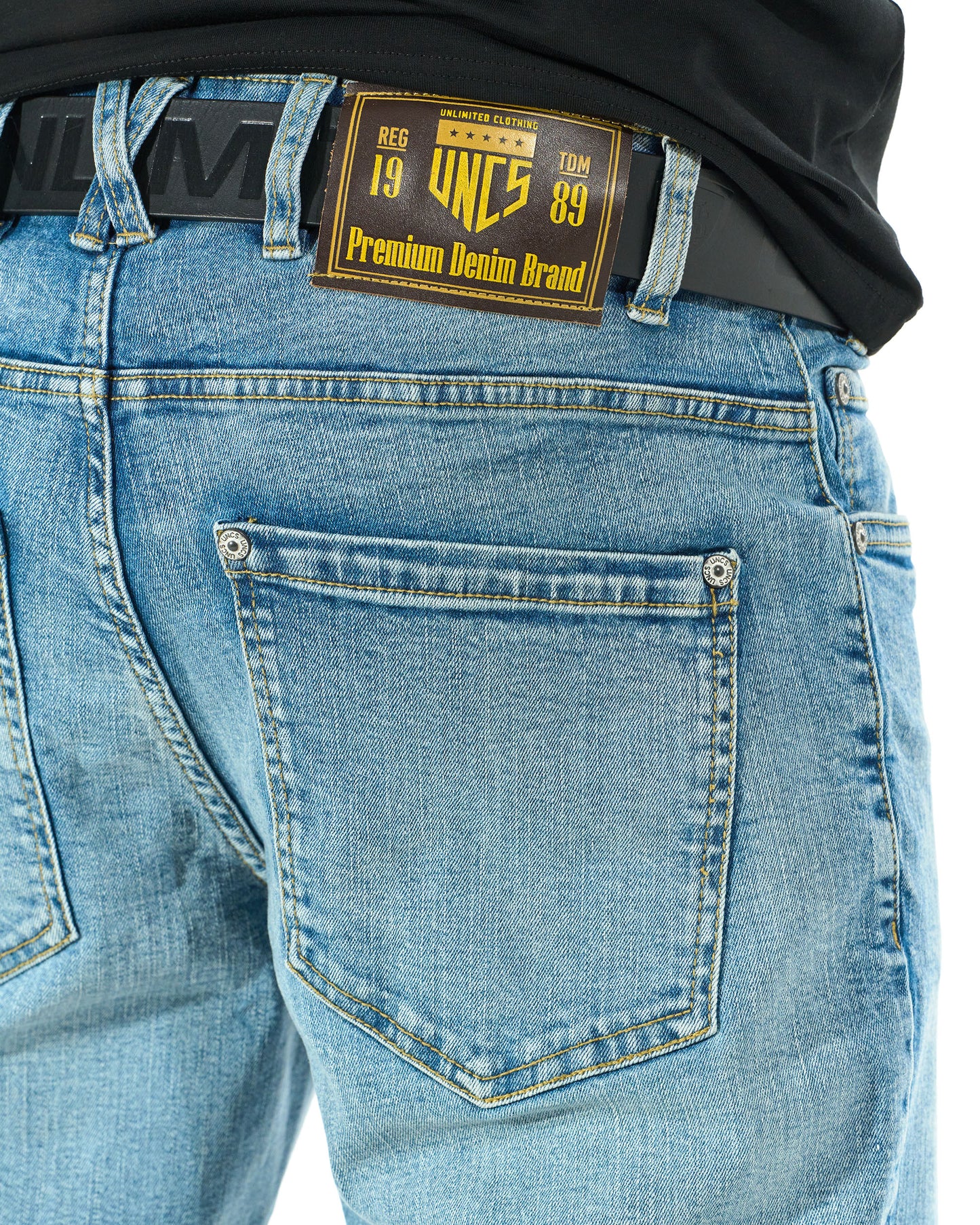 Pánské jeans HARDY LIGHT BLUE