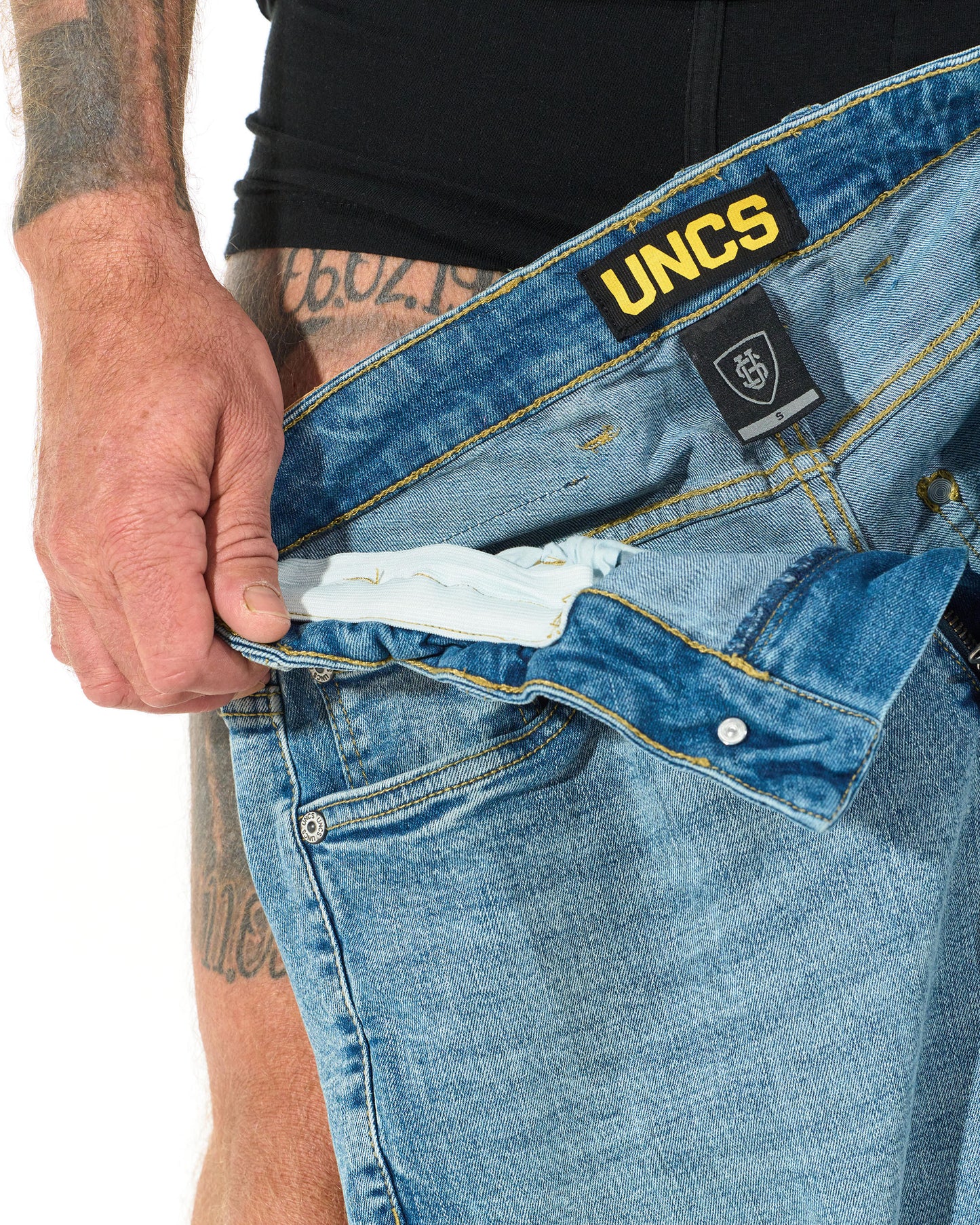 Pánské jeans HARDY LIGHT BLUE