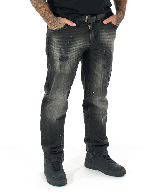 Pánské jeans GRANT II BLACK