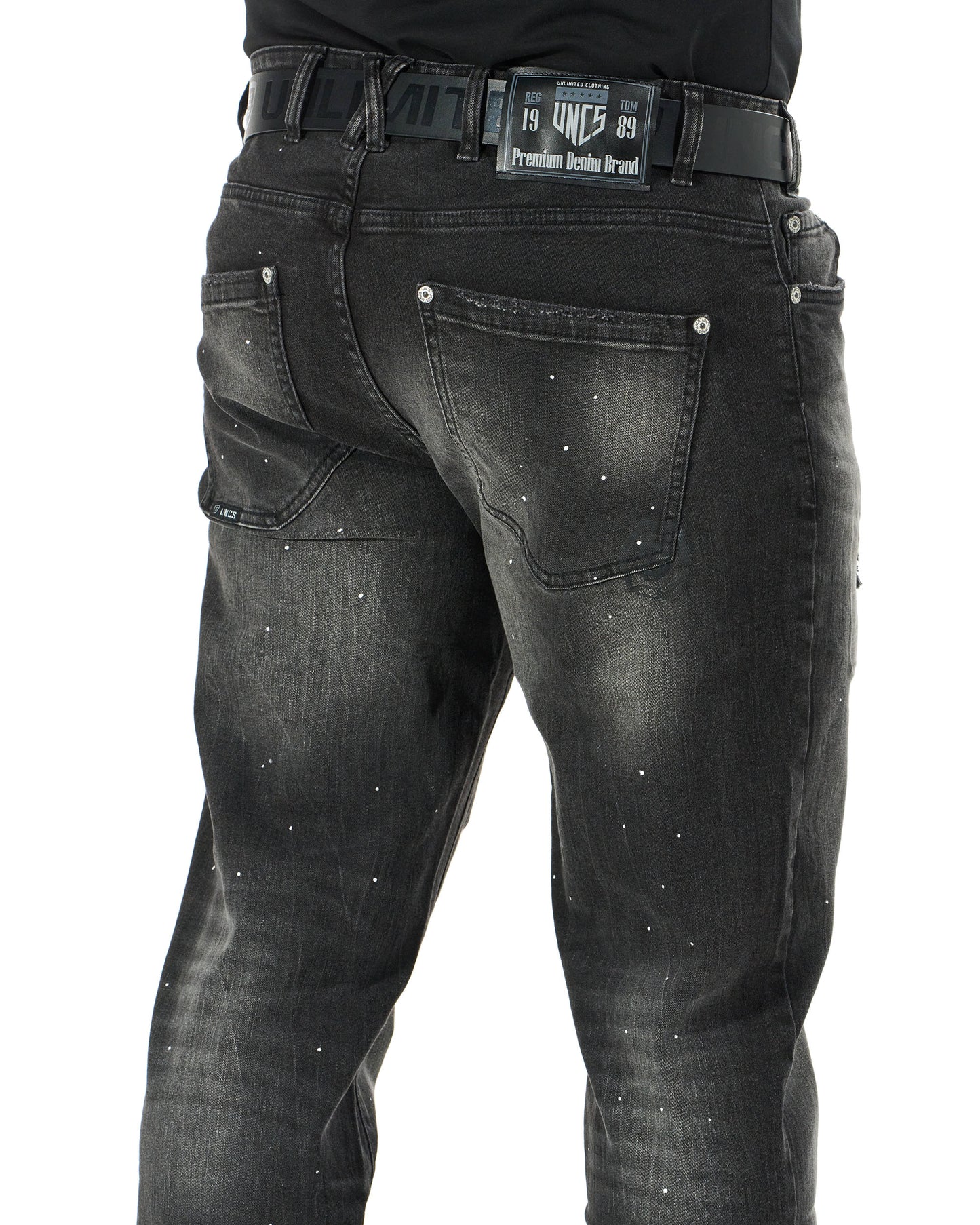 Pánské jeans GRANT II BLACK