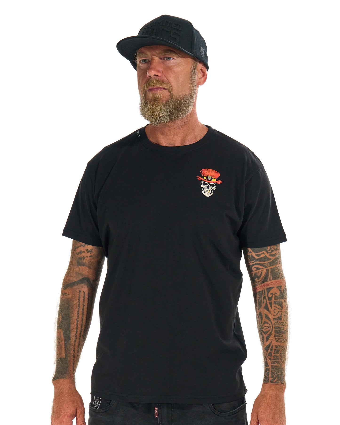 Pánské triko SKULL II BLACK