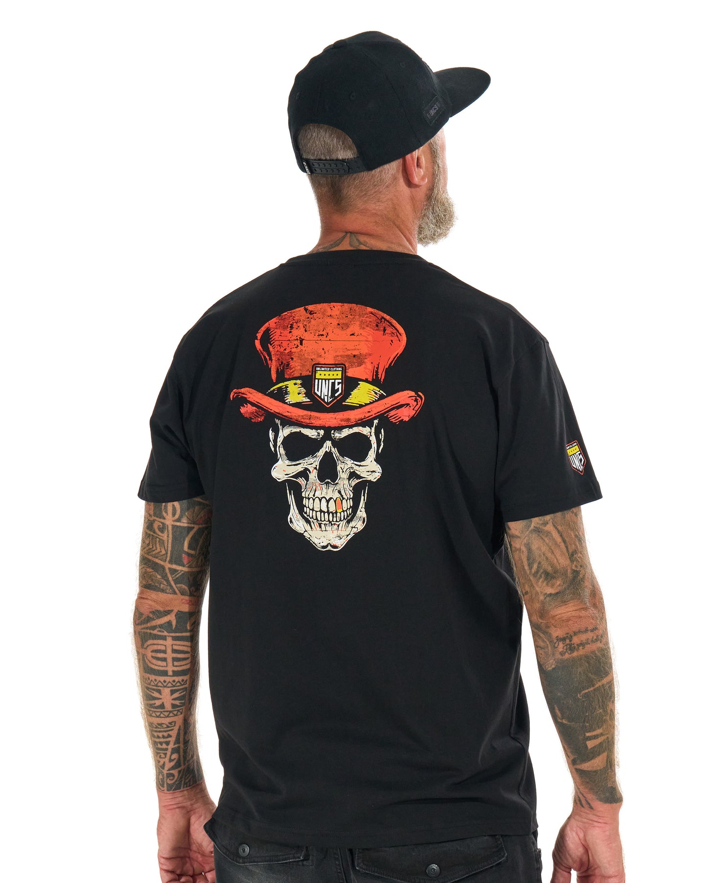 Pánské triko SKULL II BLACK