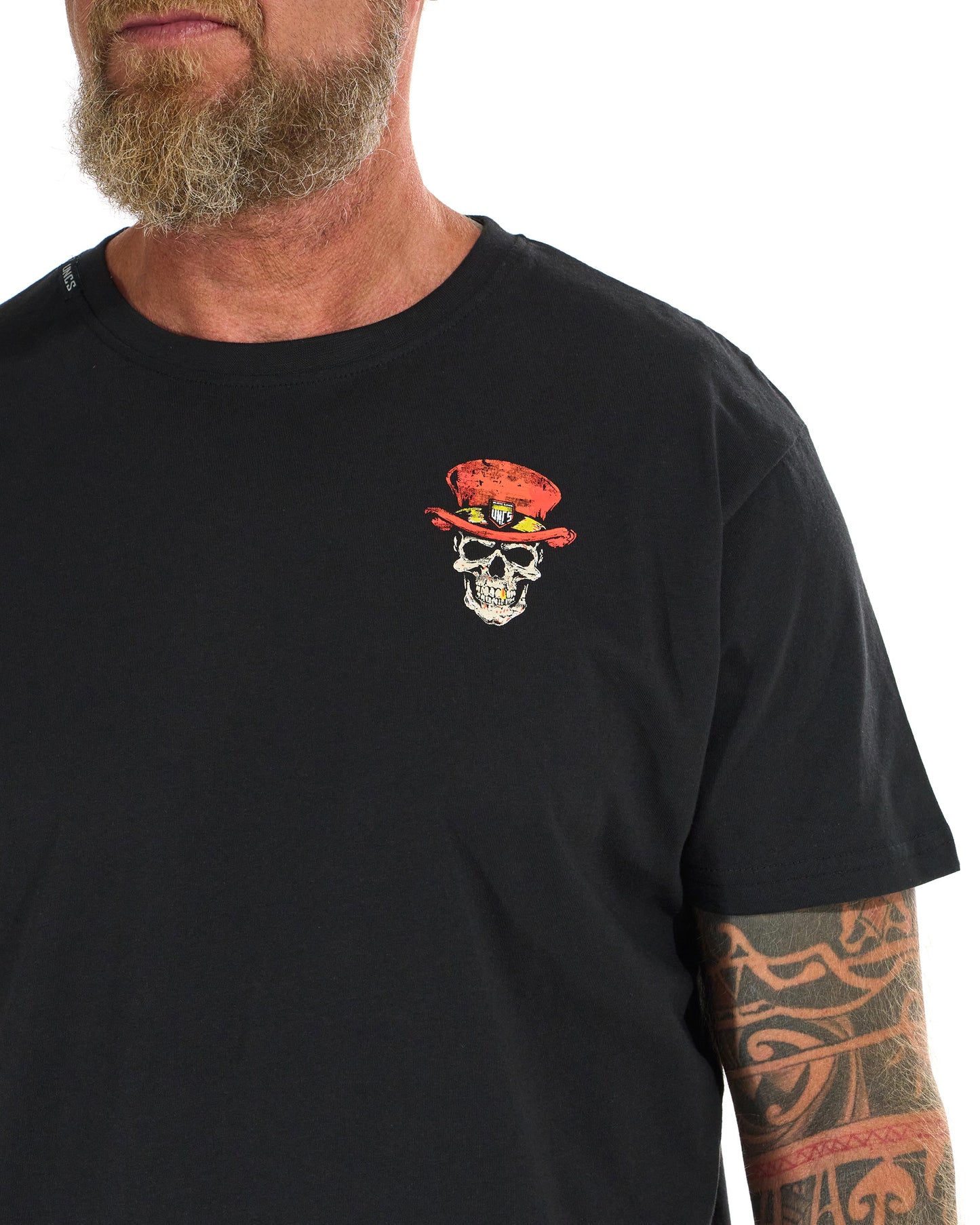 Pánské triko SKULL II BLACK