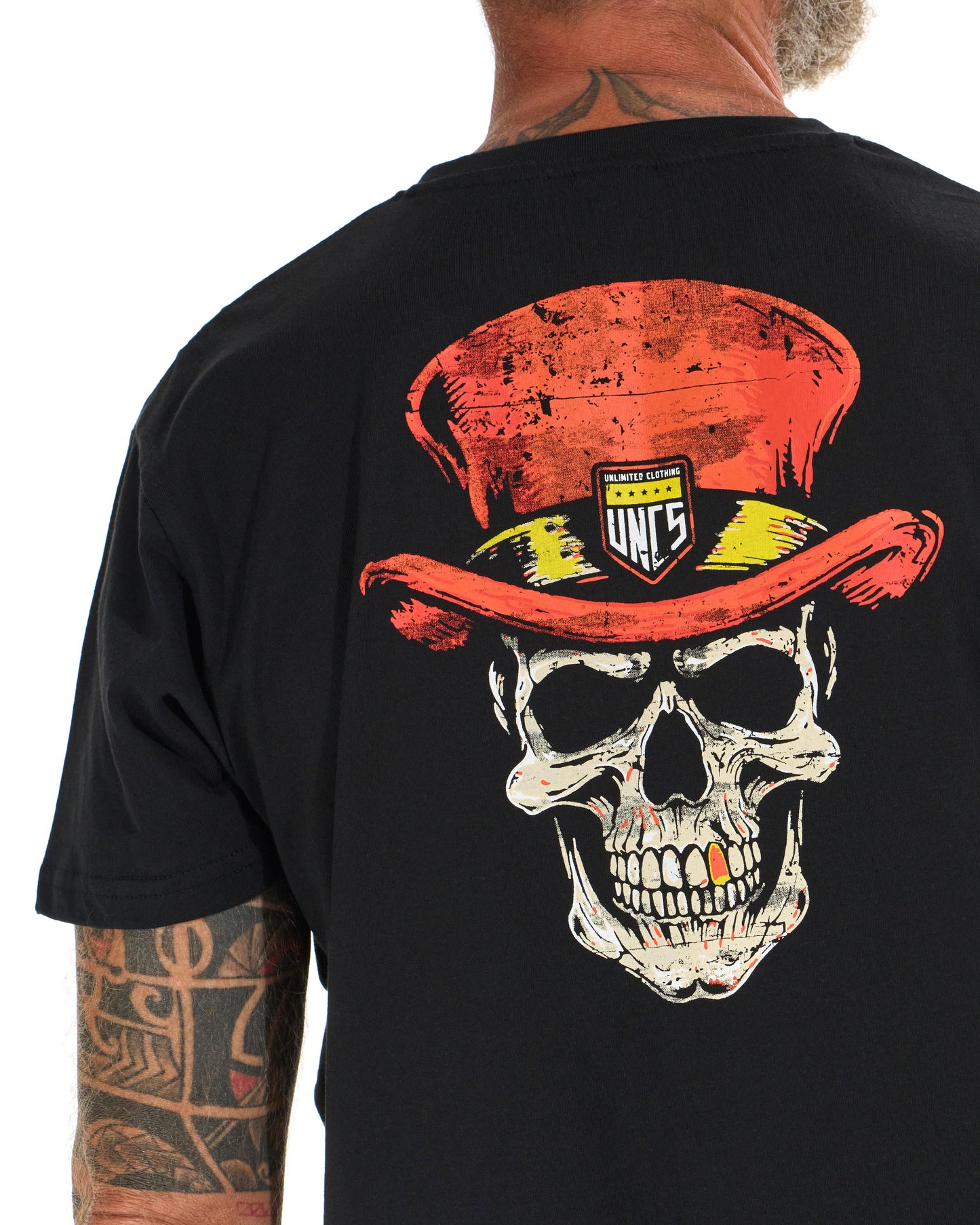 Pánské triko SKULL II BLACK