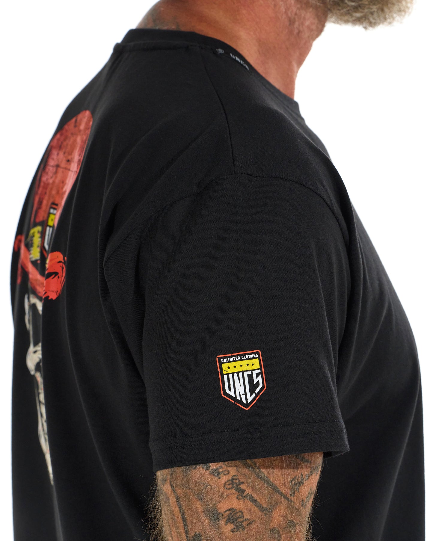 Pánské triko SKULL II BLACK