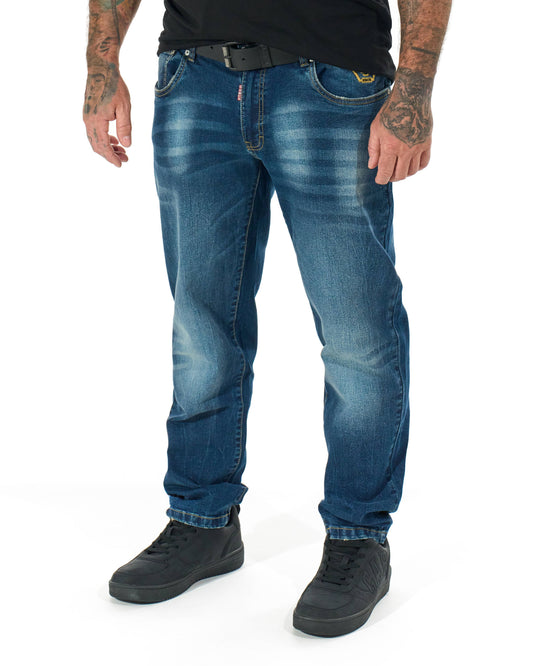 Pánské kalhoty TYRONE V DARK BLUE