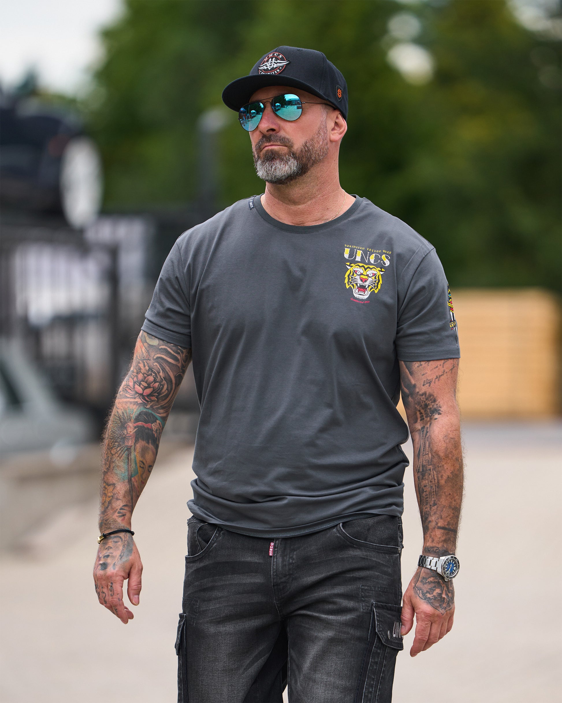 Pánské triko TIGER ASPHALT