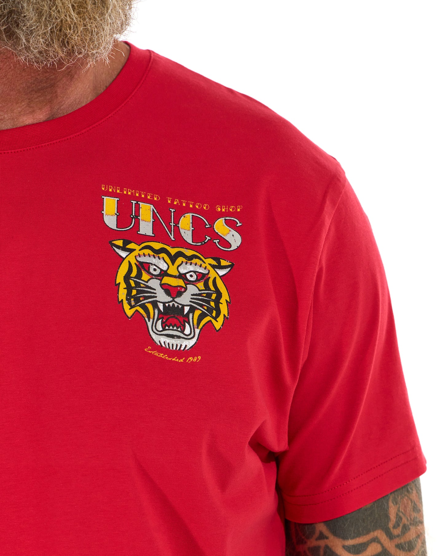 Pánské triko TIGER RED