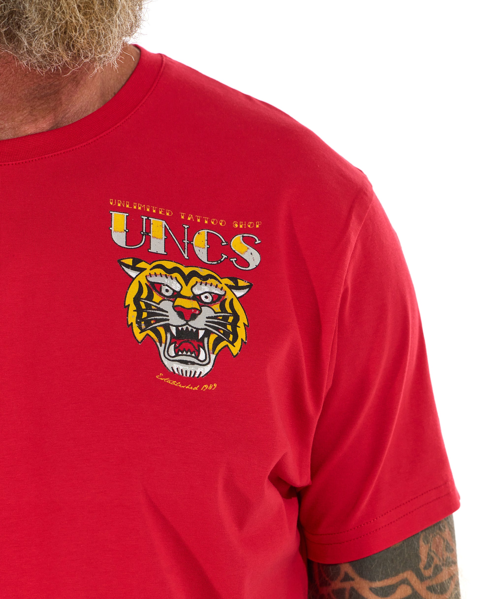 Pánské triko TIGER RED