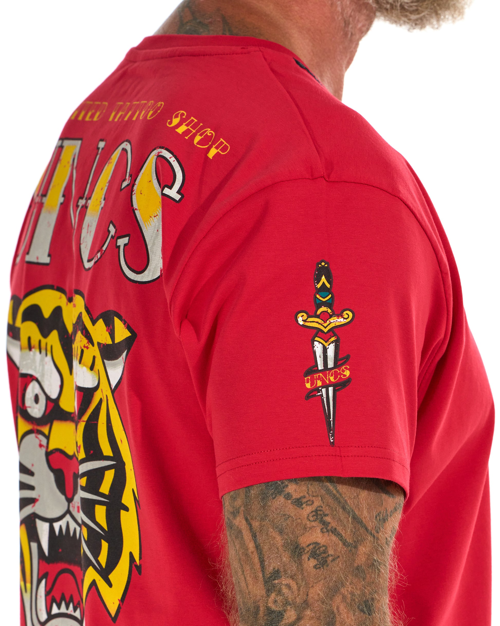 Pánské triko TIGER RED