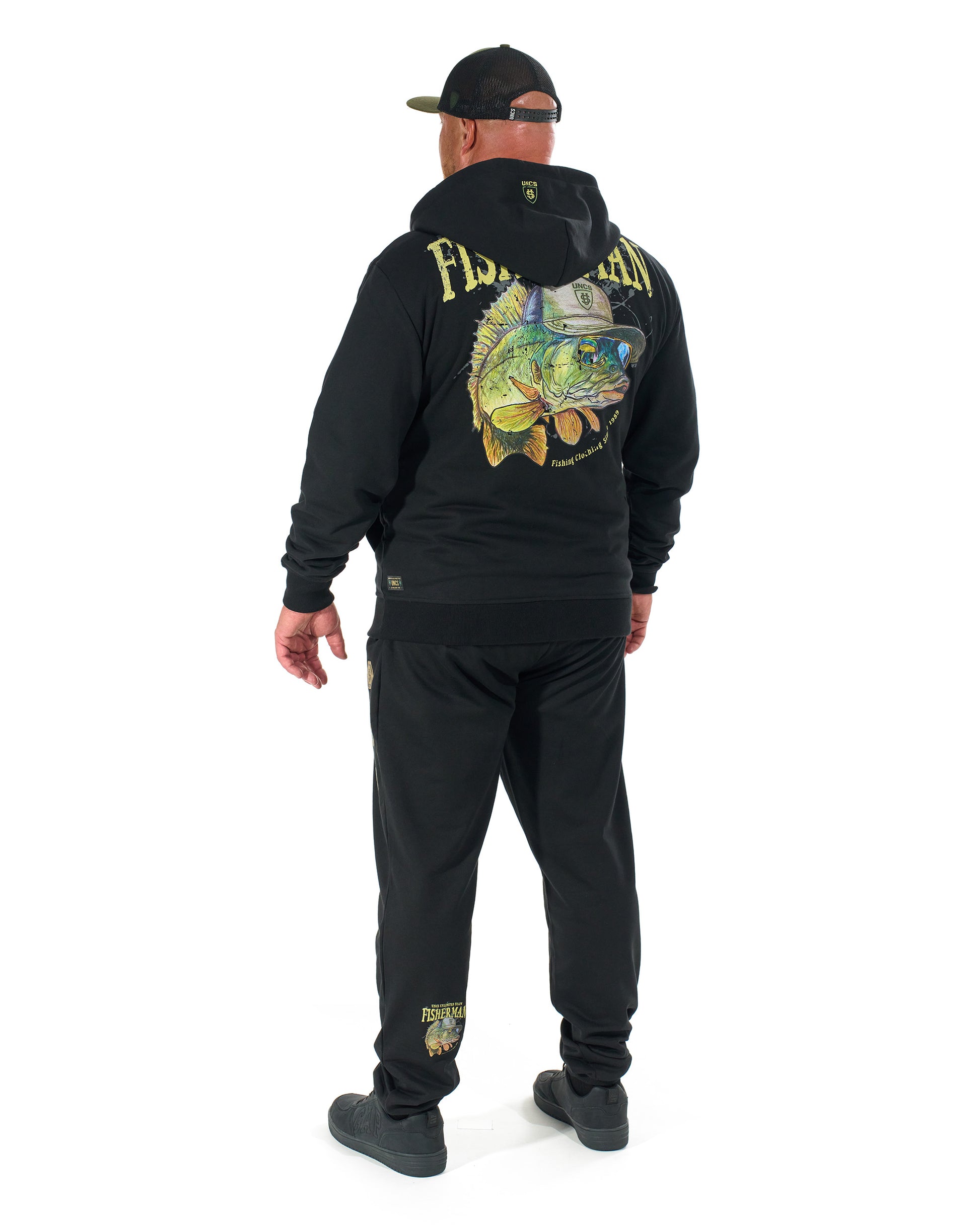 Pánská mikina FISHERMAN BLACK