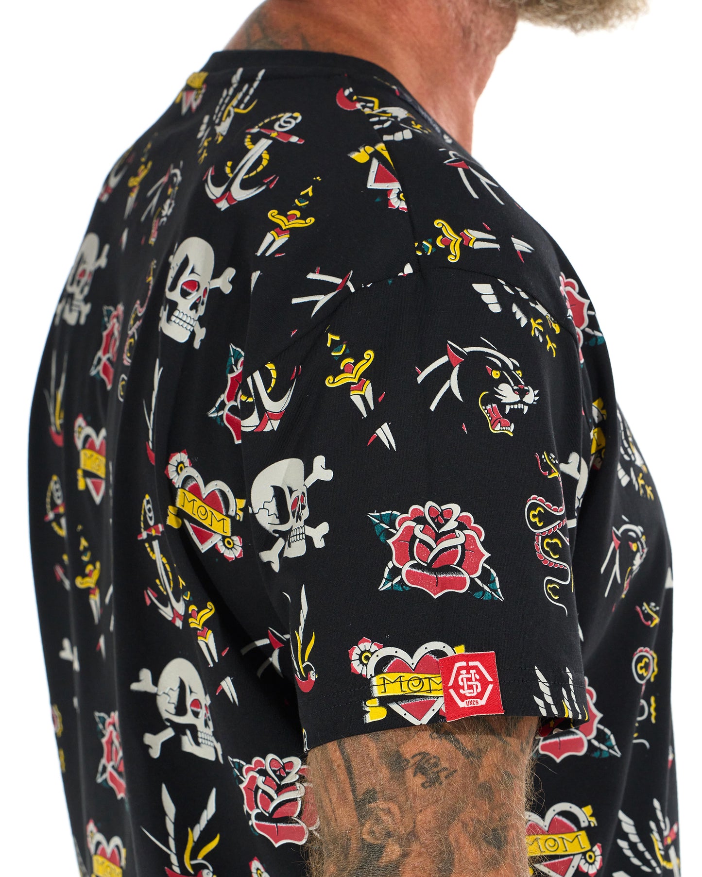 Pánské triko TATTOO BLACK