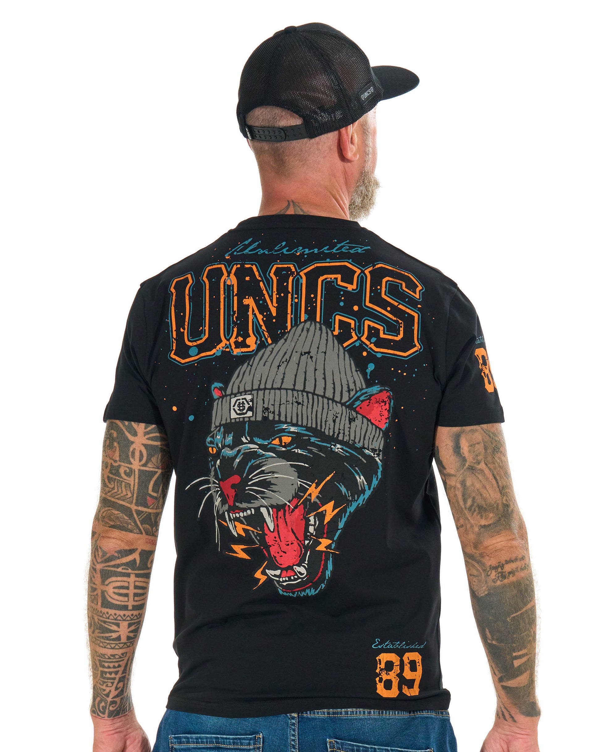 Pánské triko PANTHER BLACK