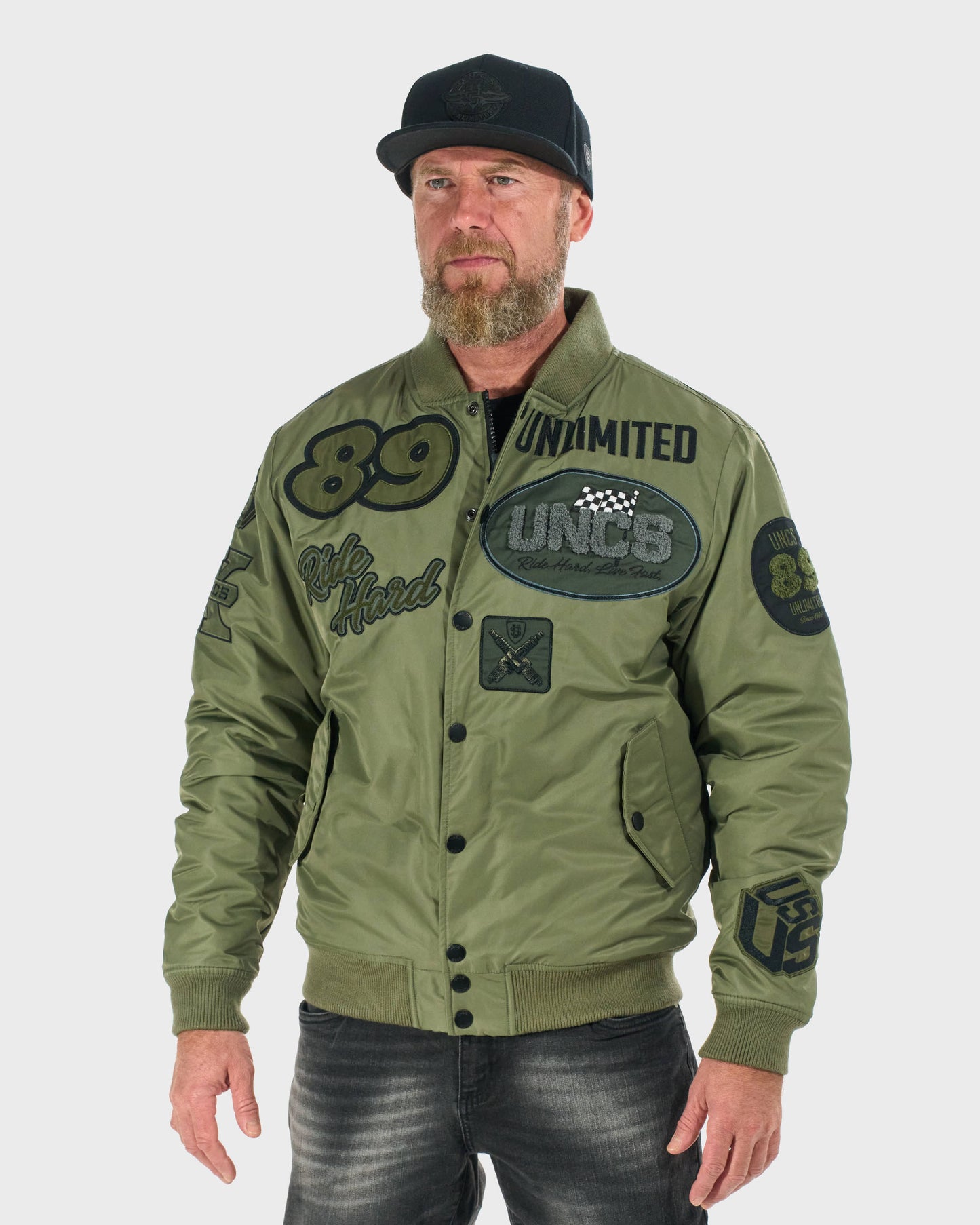 Pánská bunda RIDE HARD KHAKI