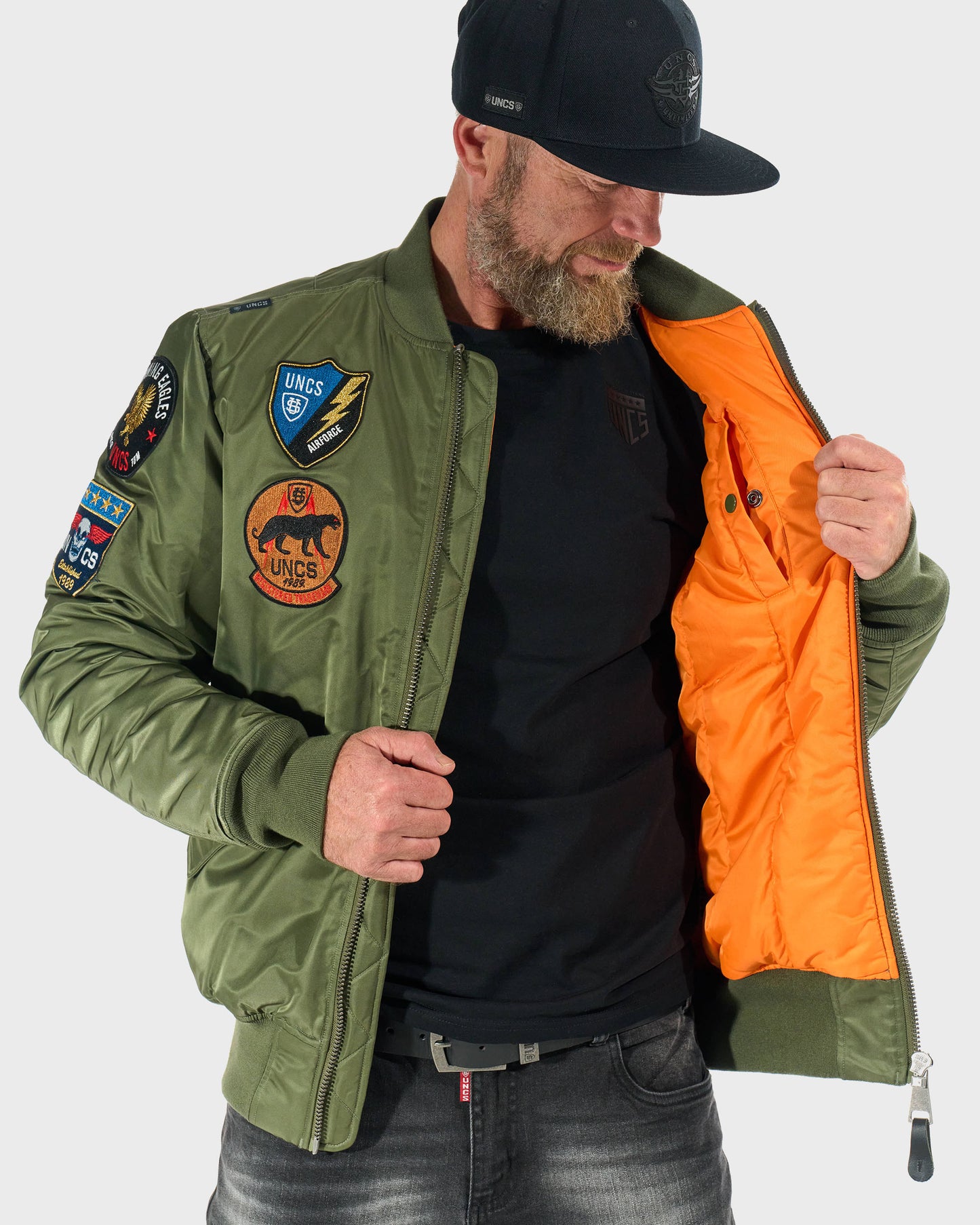 Pánská bunda FORCE KHAKI