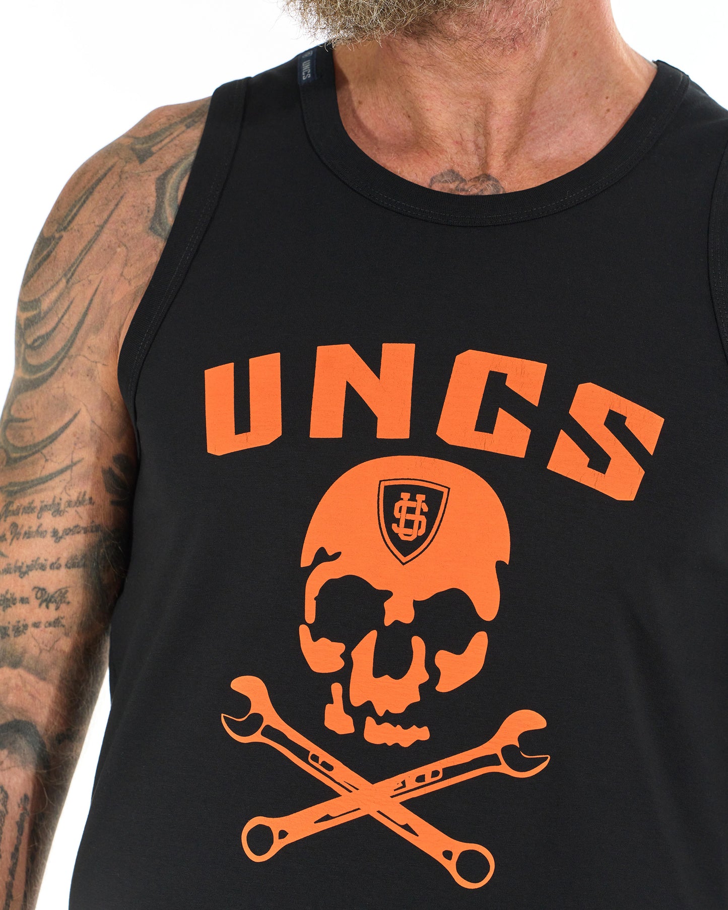 Pánský top WRENCH BLACK/ORANGE