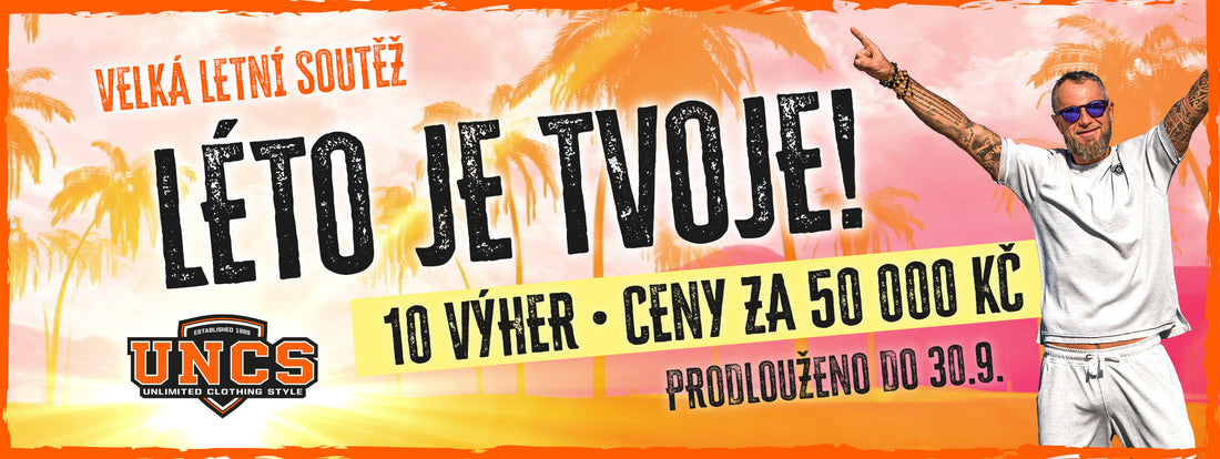 Velká letní soutěž 🌞  LÉTO JE TVOJE!