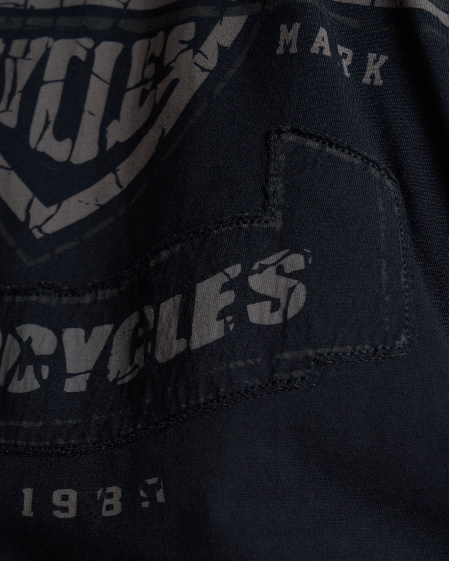 Pánské triko VINTAGE VIII BLACK