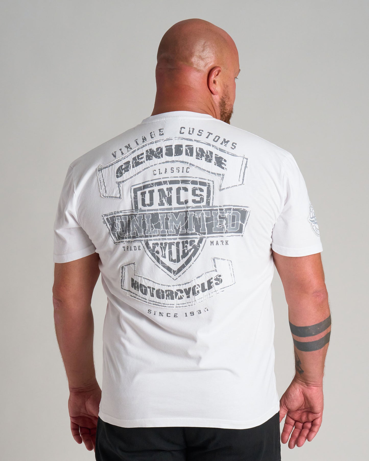 Pánské triko VINTAGE VIII WHITE