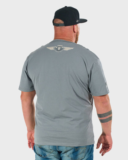 Pánské triko STORM GREY