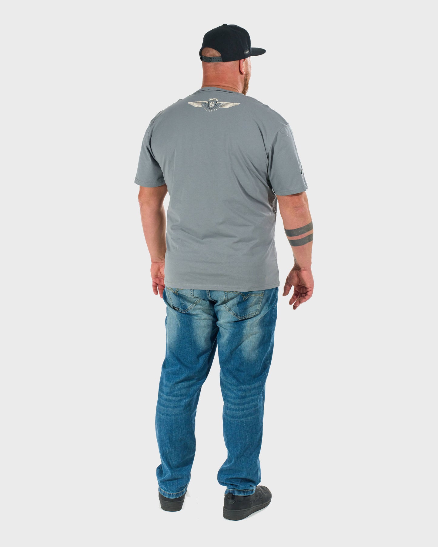 Pánské triko STORM GREY