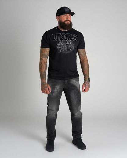 Pánské triko ARDENN BLACK