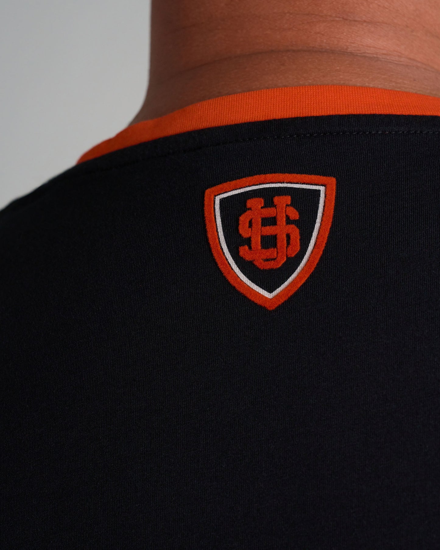 Pánské triko MALLORY IV BLACK/ORANGE