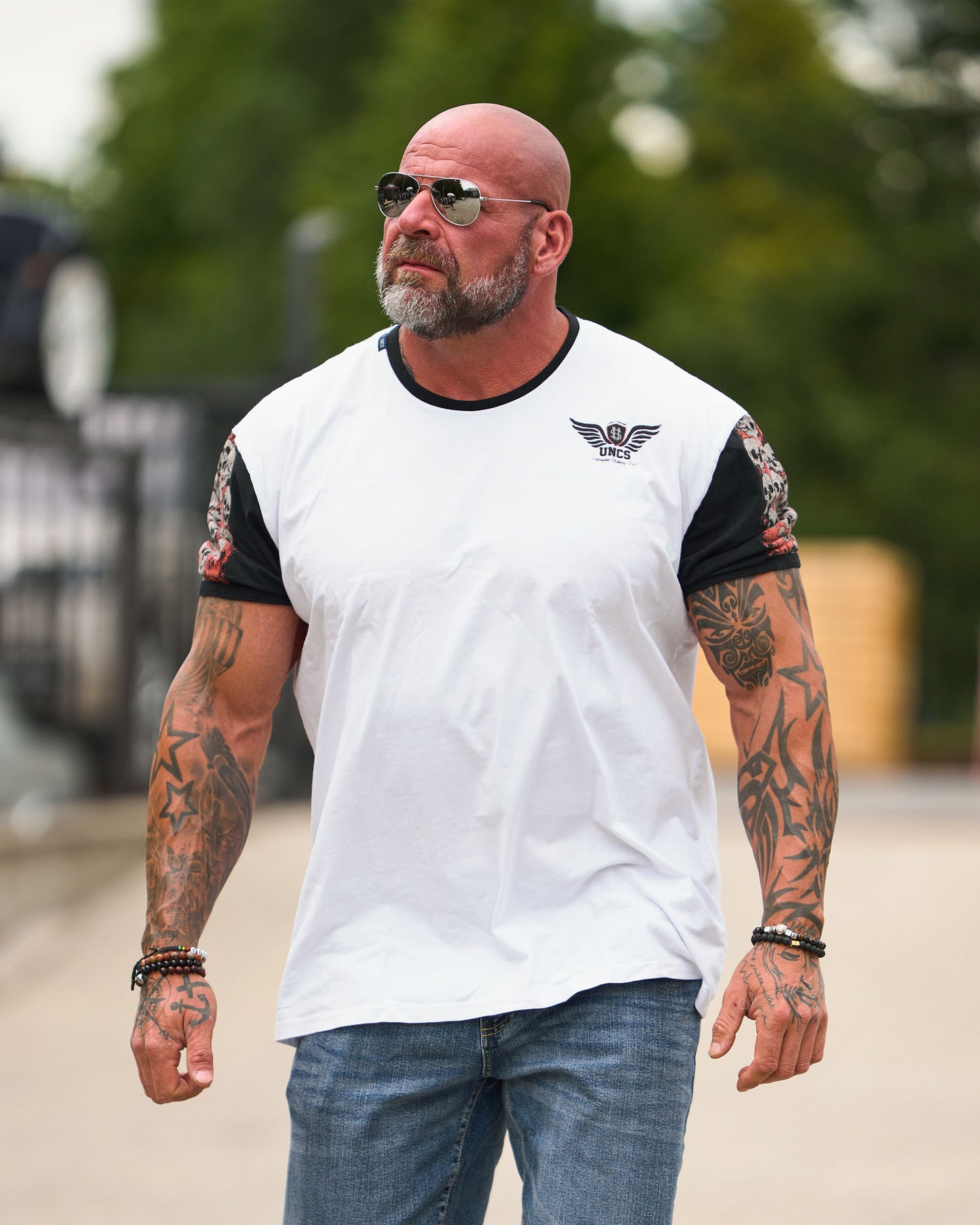 Pánské triko MALLORY IV WHITE