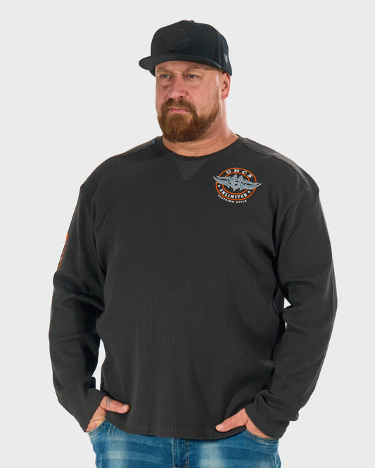 Pánské triko BROOKS III LS ASPHALT