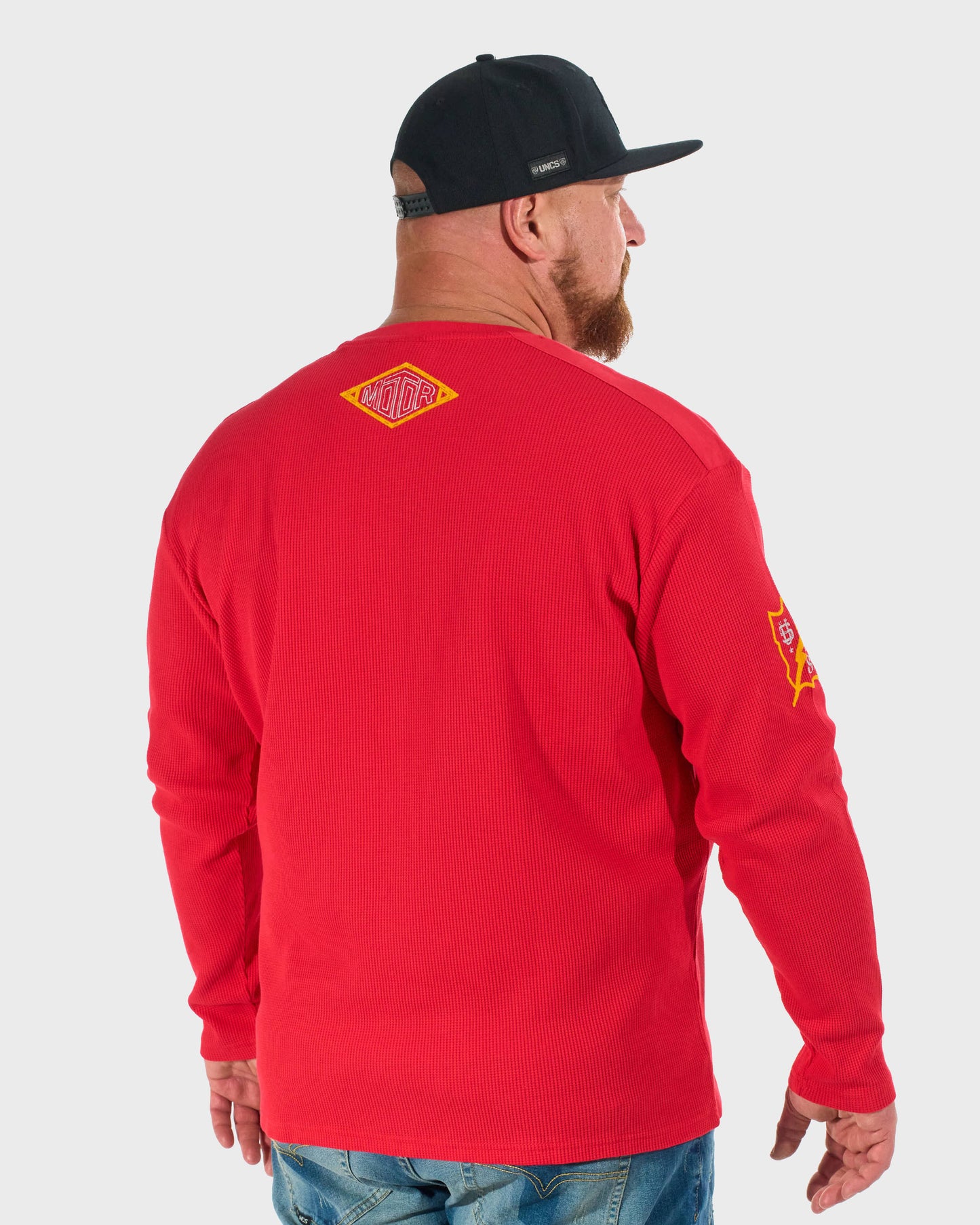 Pánské triko BROOKS III LS RED