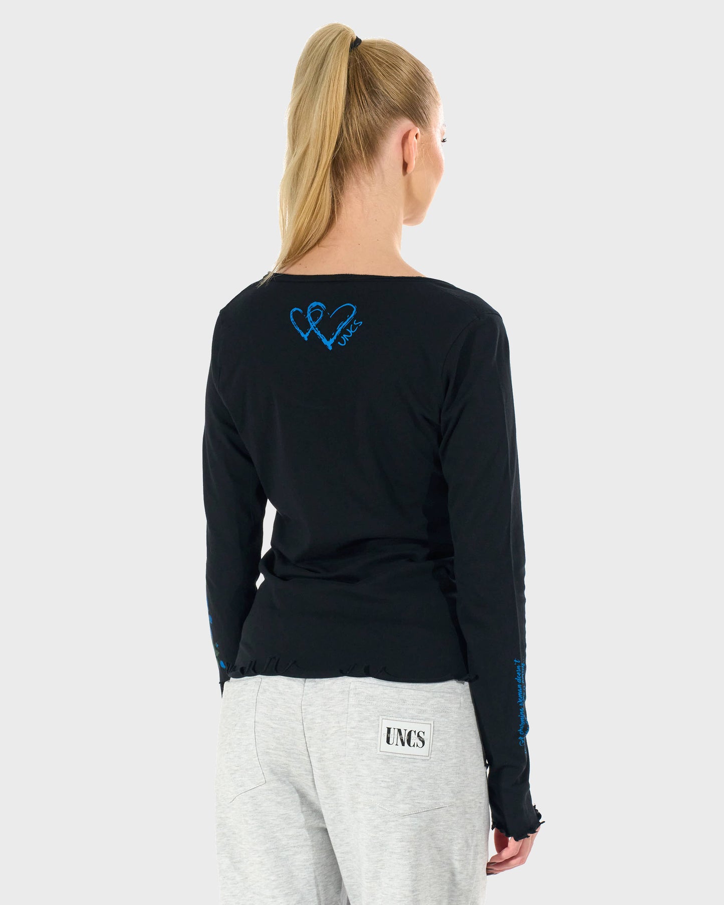Dámské triko CLAUDIE LS BLACK