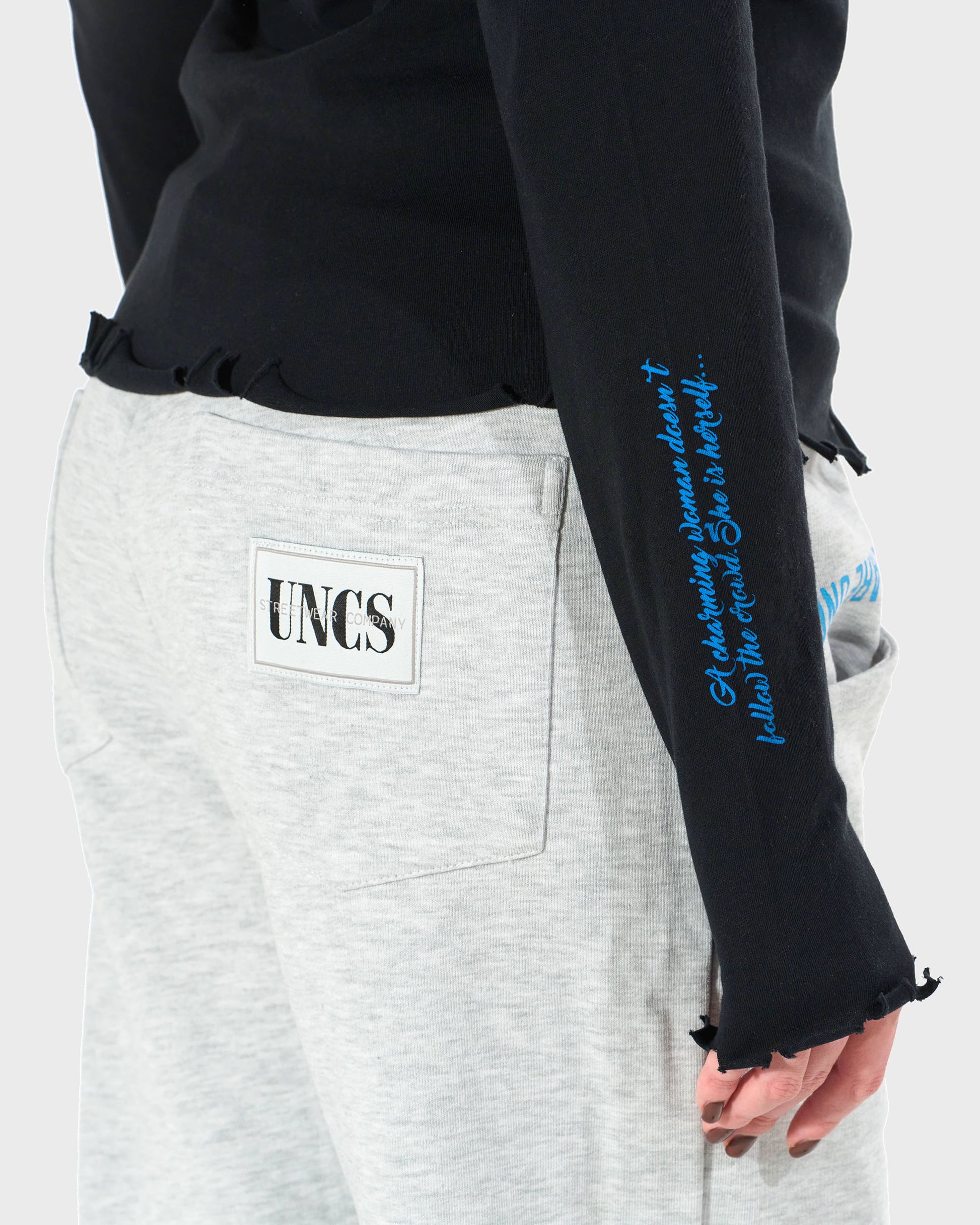 Dámské triko CLAUDIE LS BLACK BLACK