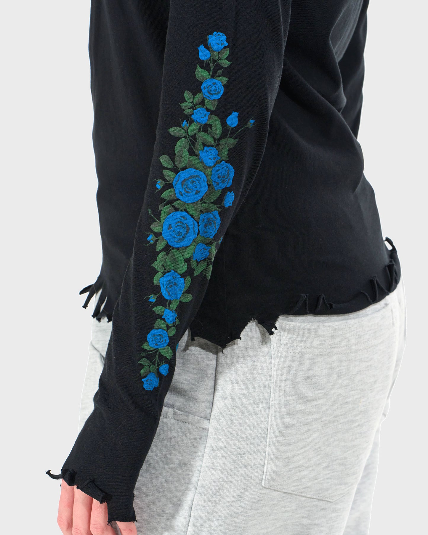 Dámské triko CLAUDIE LS BLACK BLACK