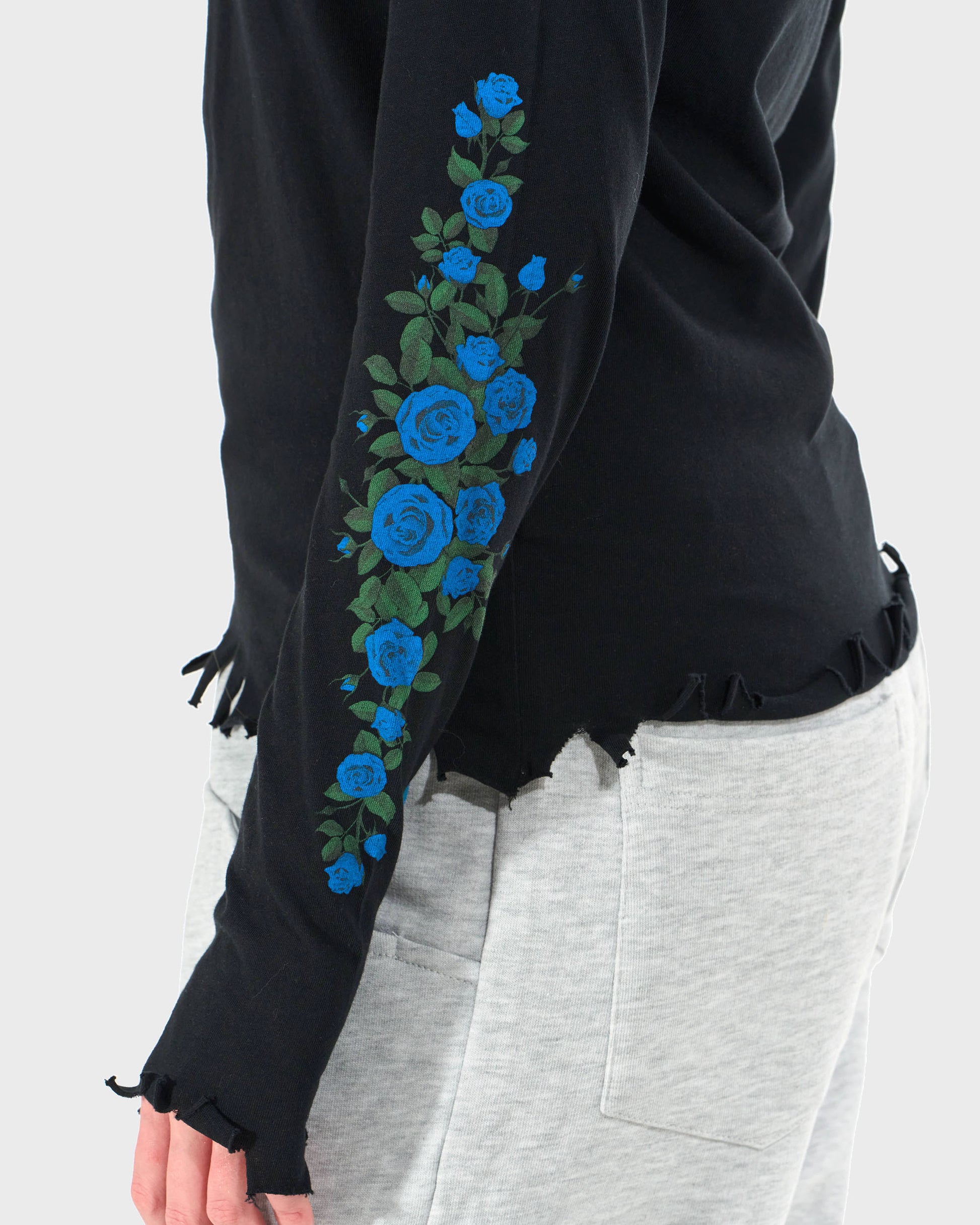 Dámské triko CLAUDIE LS BLACK BLACK