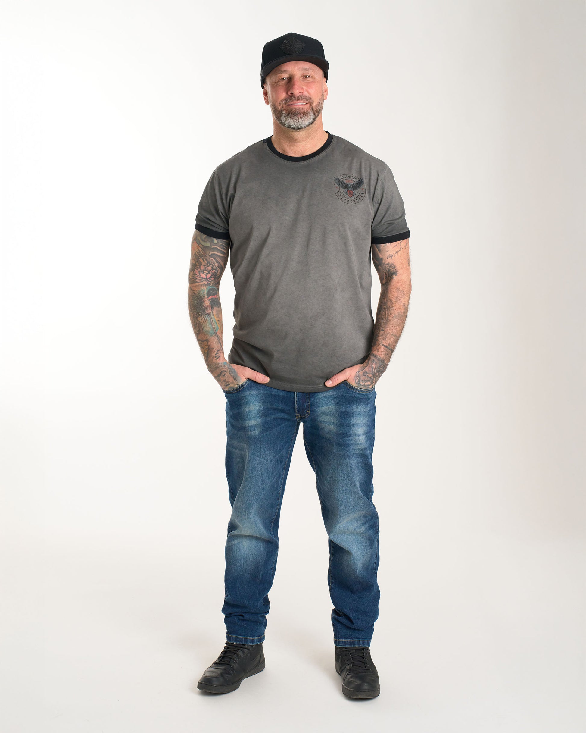 Pánské triko EAGLE III GREY