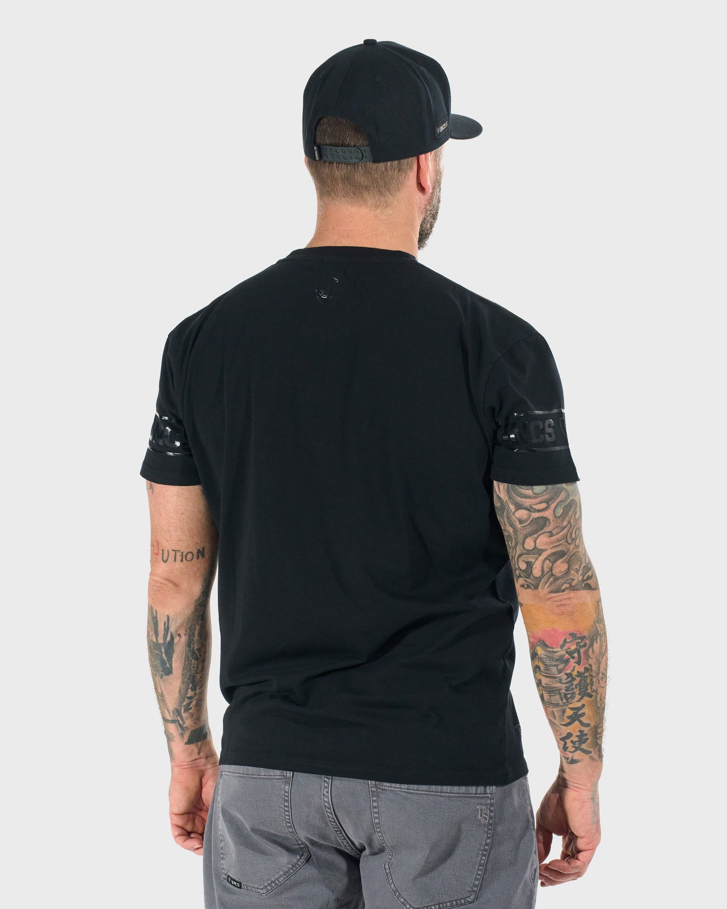 Pánské triko BRADY II BLACK/BLACK