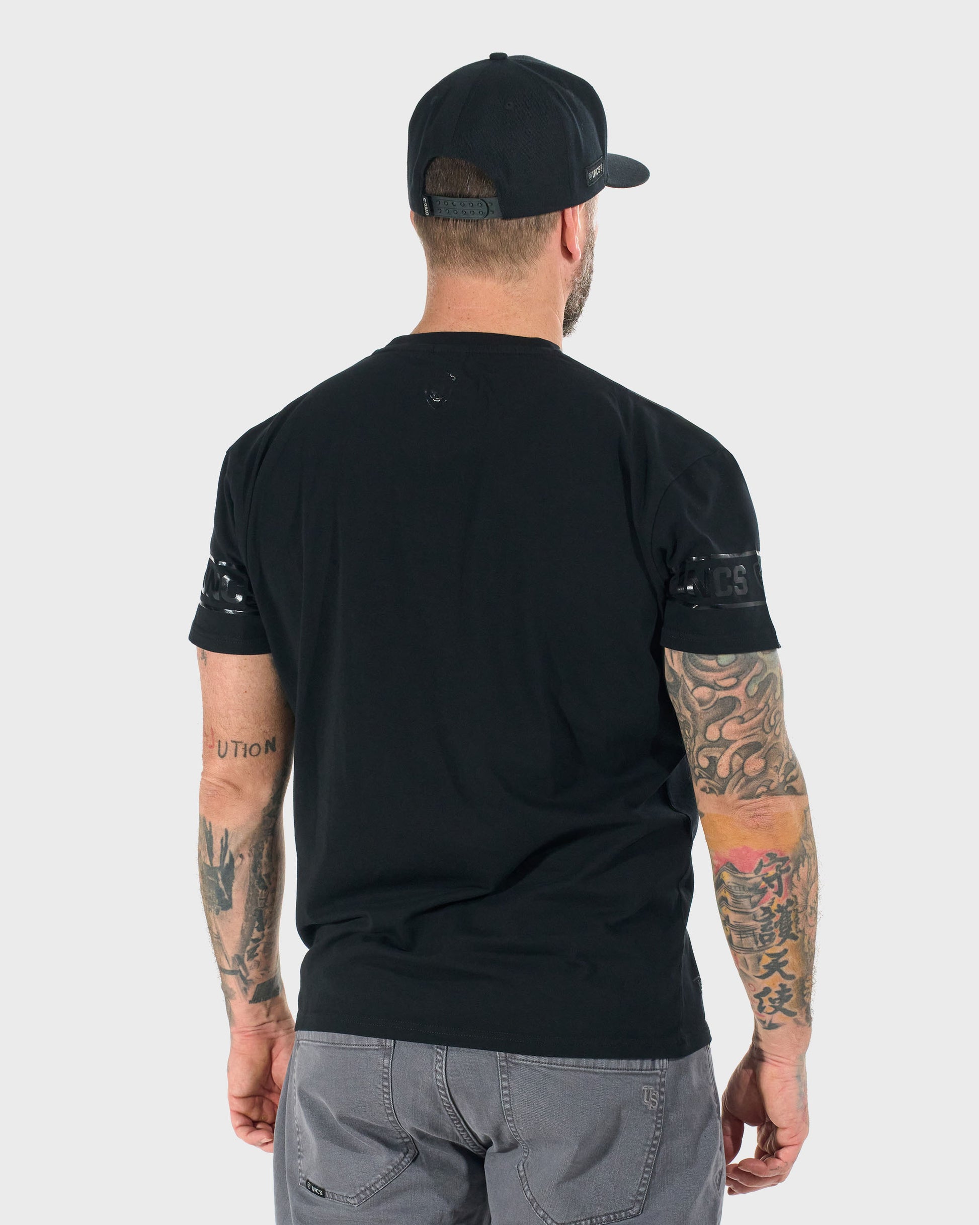 Pánské triko BRADY II BLACK/BLACK
