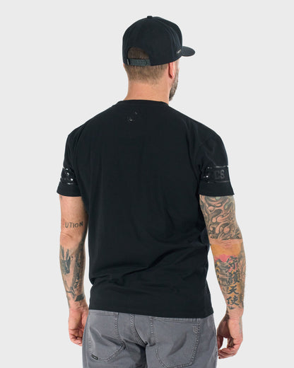 Pánské triko BRADY II BLACK/BLACK